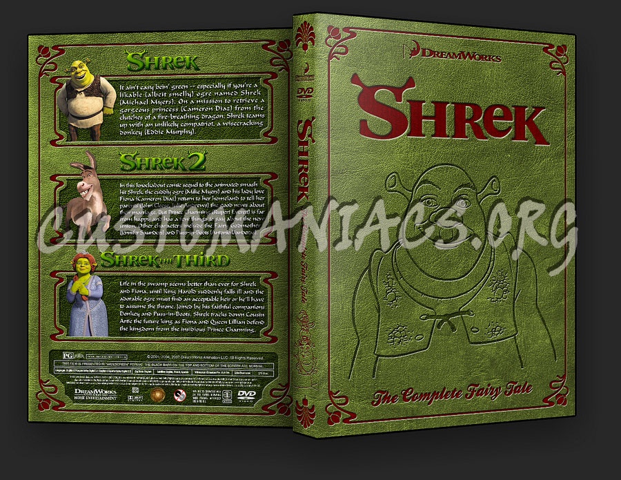 Shrek Collection dvd cover
