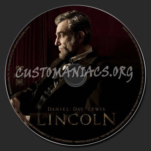 Lincoln dvd label