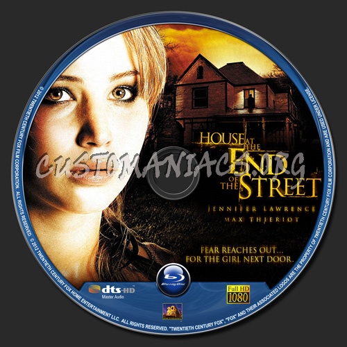 House at the End of the Street blu-ray label