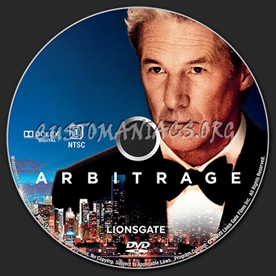 Arbitrage dvd label
