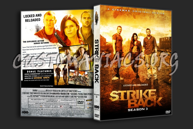 Strike Back s3 dvd cover