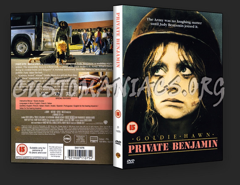 Private Benjamin dvd cover