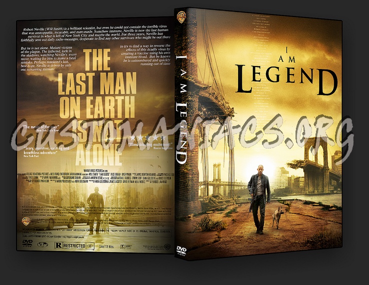 I Am Legend dvd cover