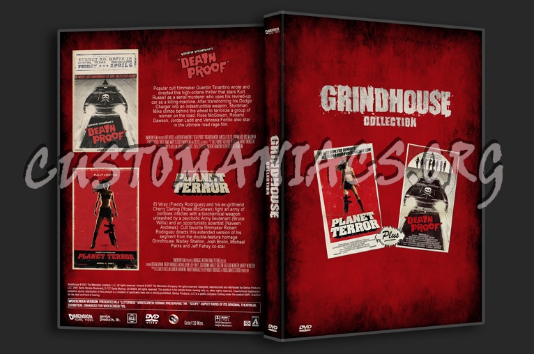 Grindhouse Spacesaver dvd cover