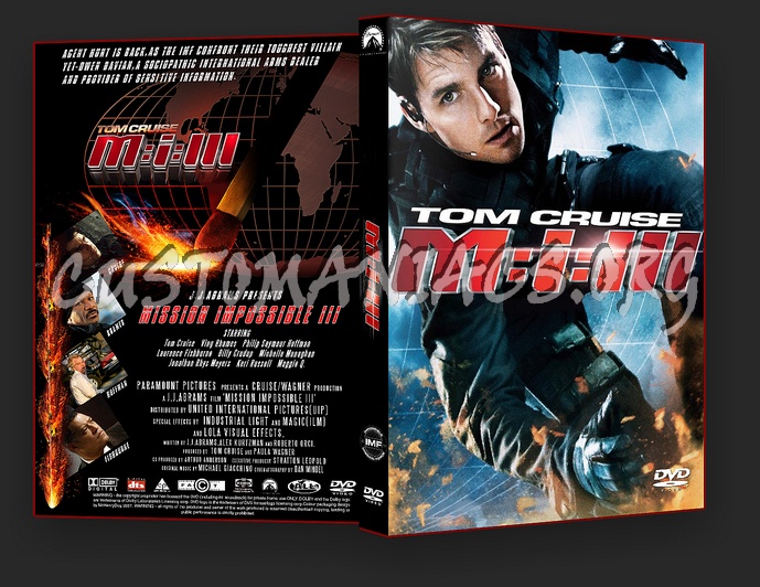 Mission Impossible 3 dvd cover