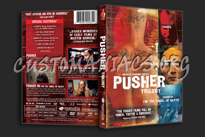 Pusher Trilogy dvd cover