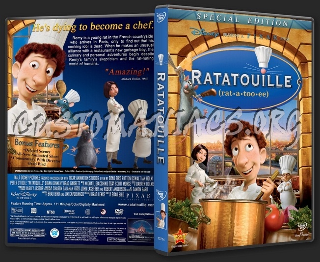 Ratatouille dvd cover