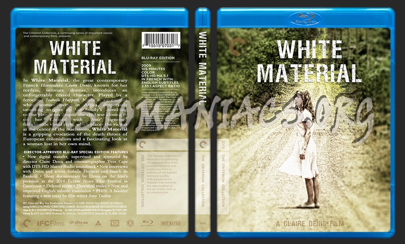 560 - White Material blu-ray cover