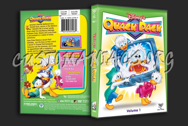 Quack Pack Volume 1 dvd cover