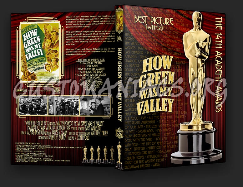 How Green Was My Valley dvd cover