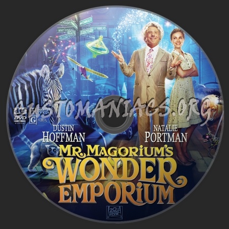 Mr Magoriums Wonder Emporium dvd label