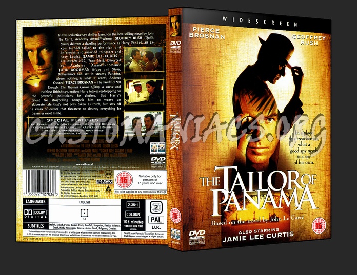 The Tailor of Panama dvd cover