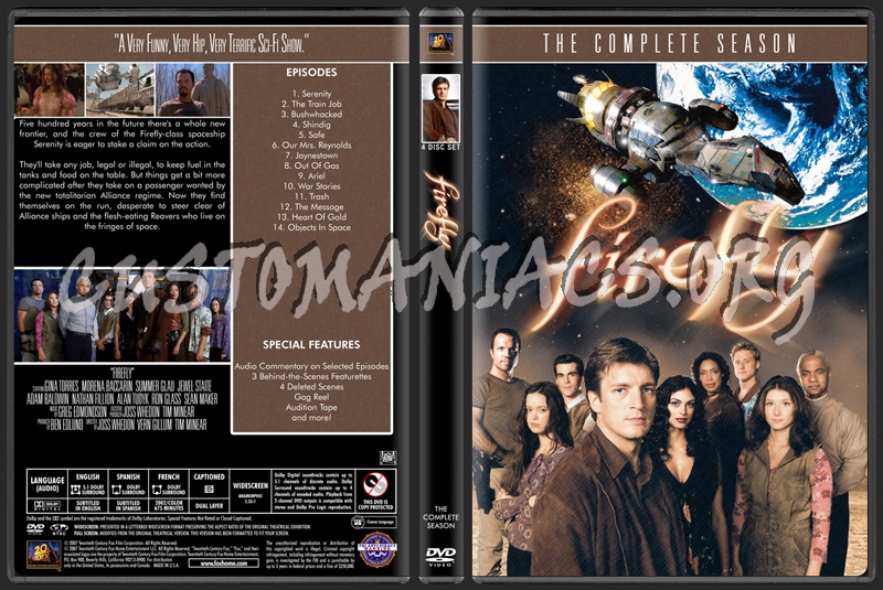 Firefly - Tv Collection dvd cover