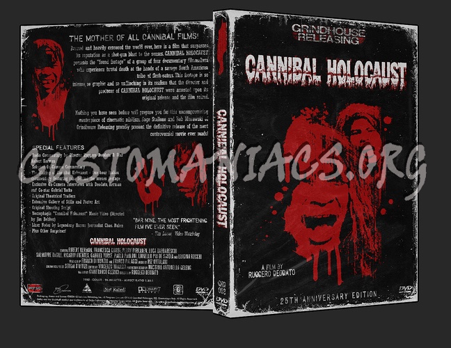 Cannibal Holocaust dvd cover