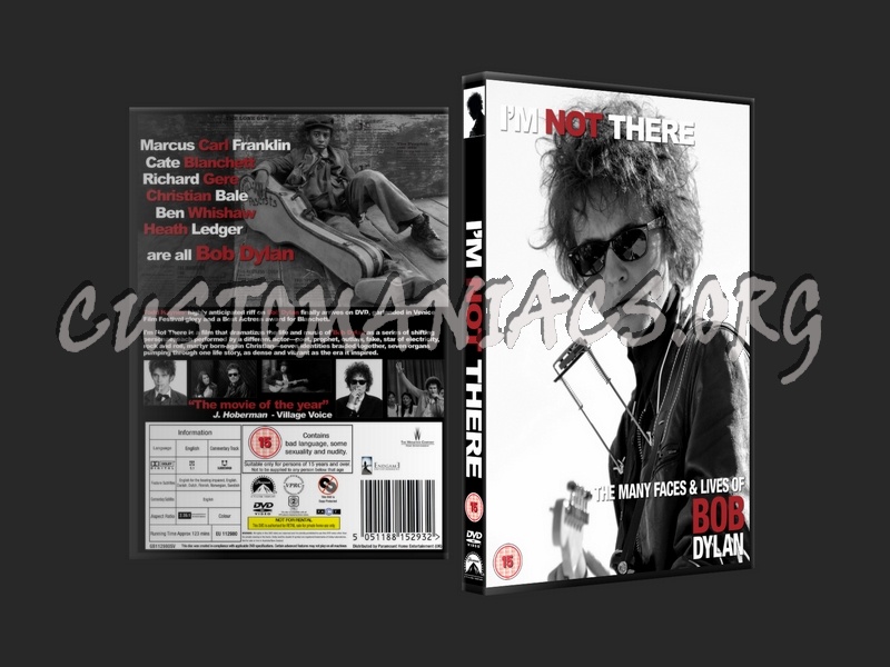 I'm not there dvd cover