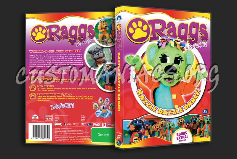 Raggs Razzle Dazzle Dance! dvd cover