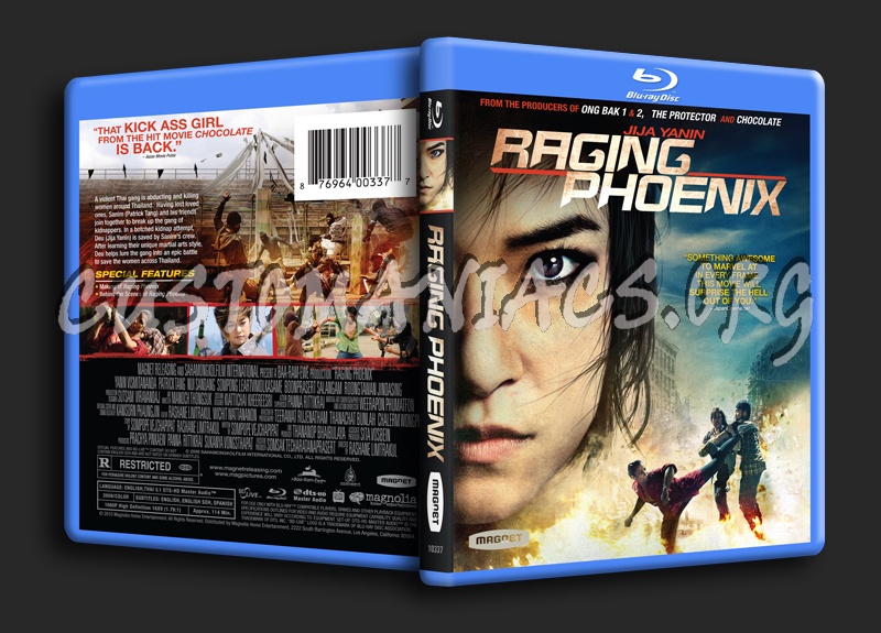 Raging Phoenix blu-ray cover