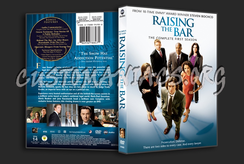 Raising the Bar Season 1 dvd cover