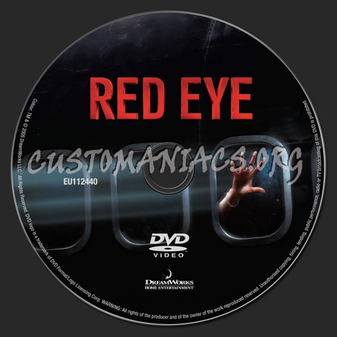 Red Eye dvd label
