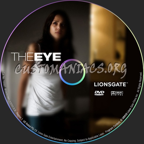 The Eye dvd label