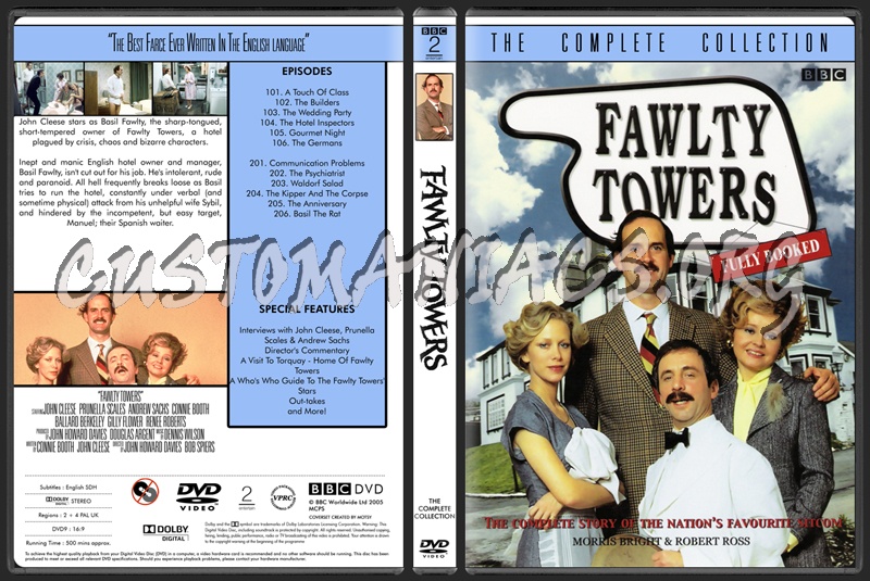 Fawlty Towers - Tv Collection dvd cover