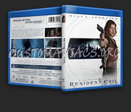 Resident Evil: Apocalypse blu-ray cover