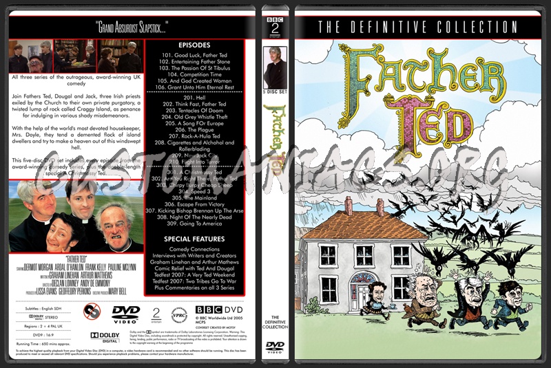 Father Ted Definitive Collection dvd cover