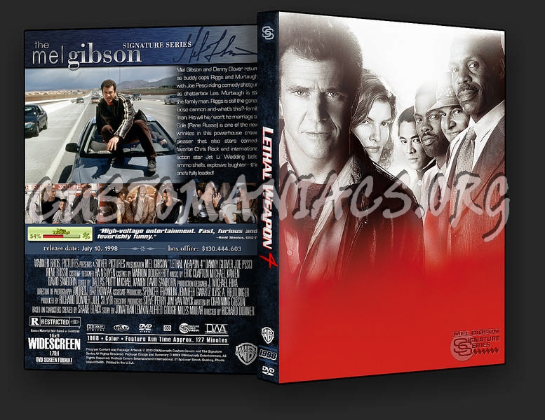 Lethal Weapon 4 dvd cover