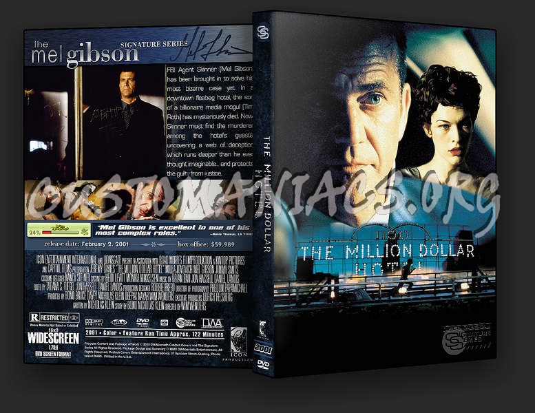 The Million Dollar Hotel dvd cover