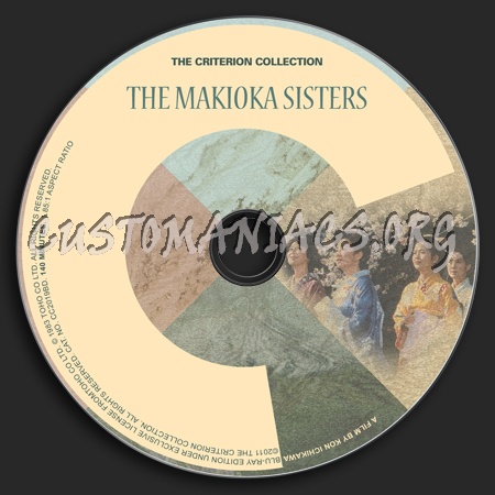 567 - Makioka Sisters dvd label