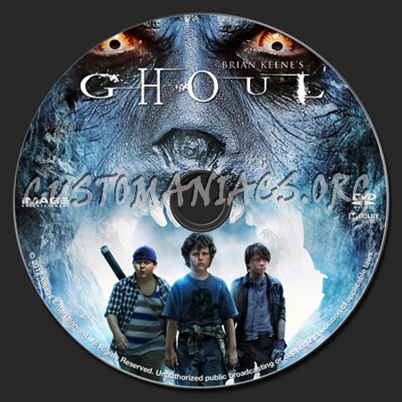 Ghoul dvd label