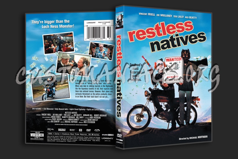 Restless Natives dvd cover
