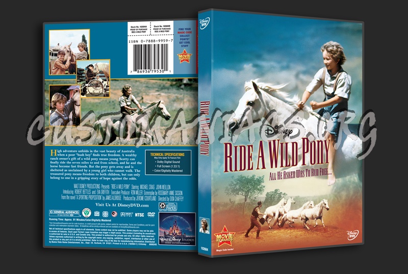 Ride a Wild Pony dvd cover