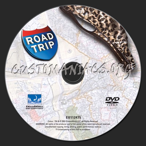 Road Trip dvd label