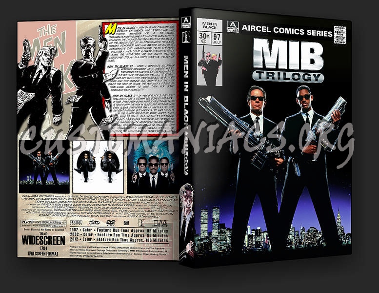 Men in Black Trilogy dvd cover