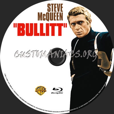 Bullitt blu-ray label