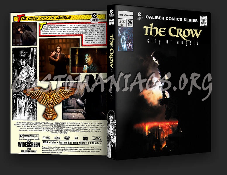 The Crow: City of Angels dvd cover