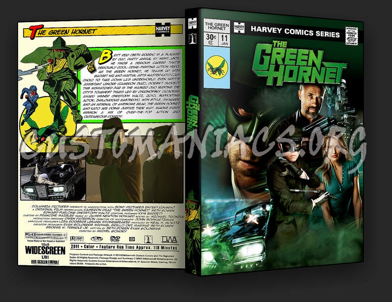 The Green Hornet dvd cover