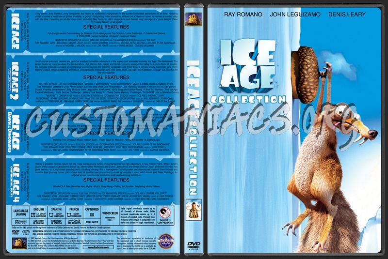 Ice Age Collection dvd cover