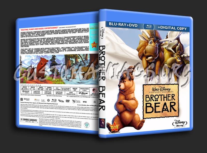 Brother Bear blu-ray cover