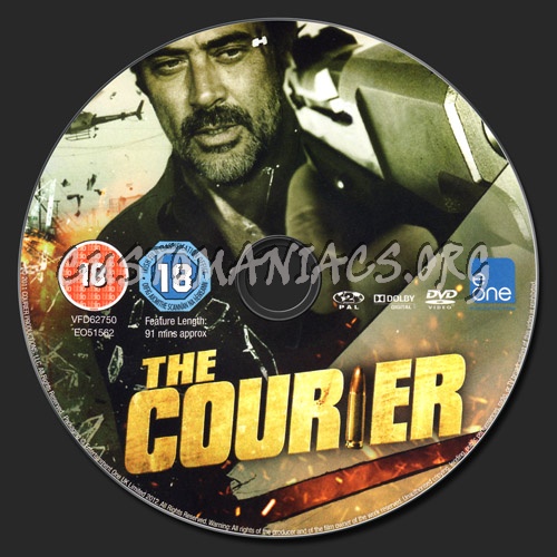 The Courier dvd label