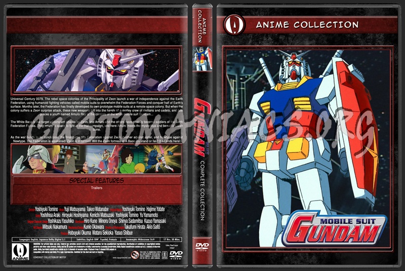 Anime Collection Mobile Suit Gundam dvd cover