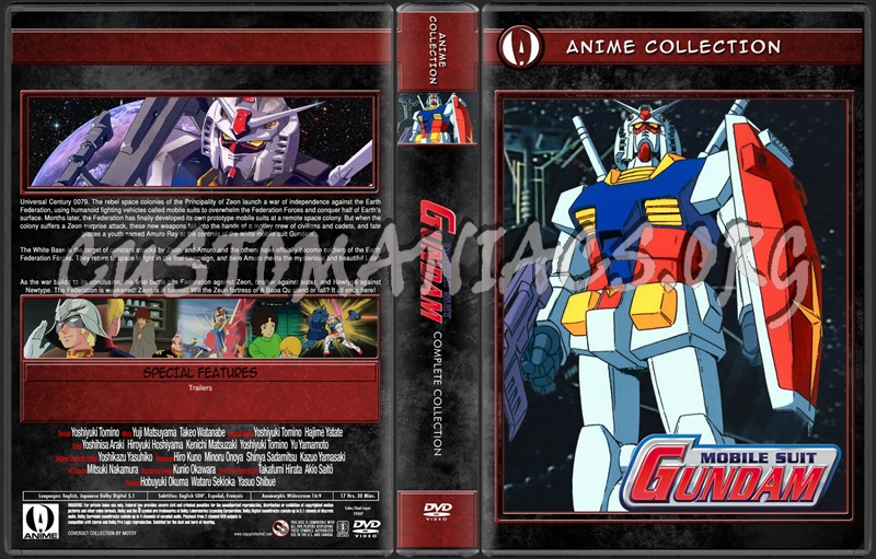 Anime Collection Mobile Suit Gundam dvd cover