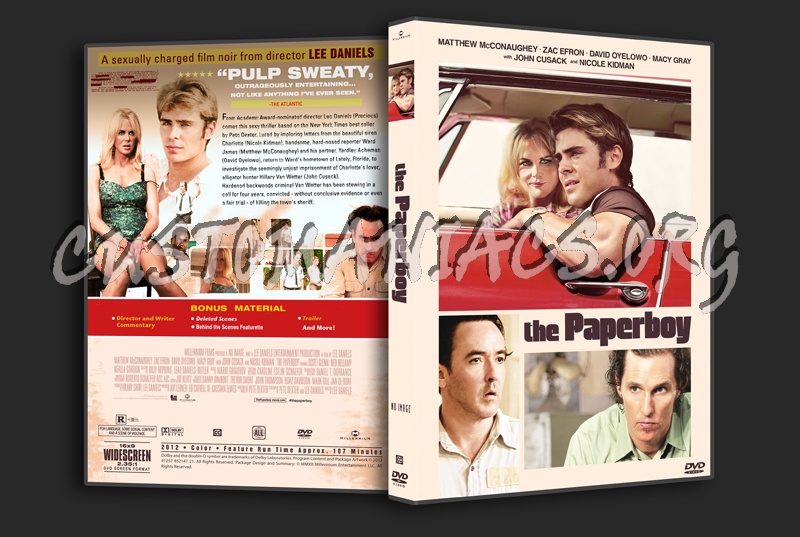 The Paperboy dvd cover