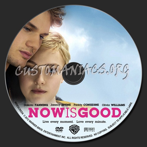 Now Is Good dvd label