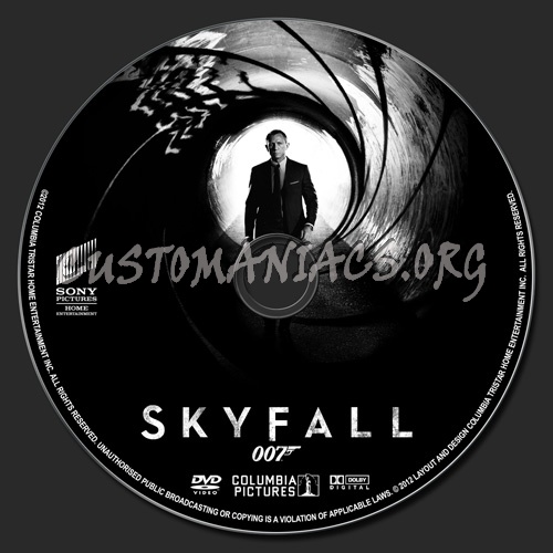 Skyfall dvd label - DVD Covers & Labels by Customaniacs, id: 184787 ...