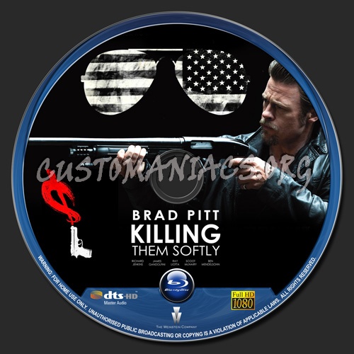 Killing Them Softly blu-ray label