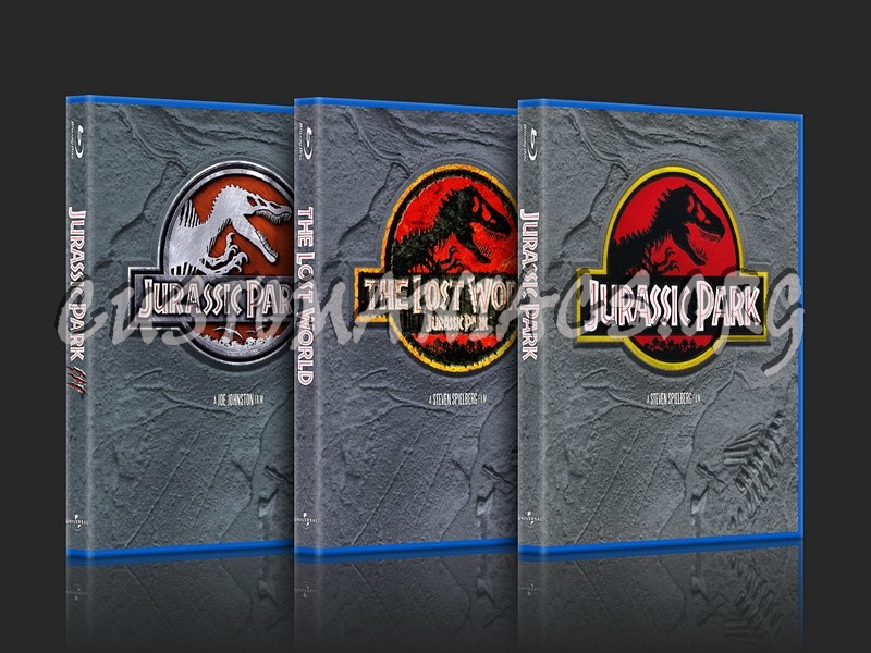 Jurassic Park Trilogy blu-ray cover