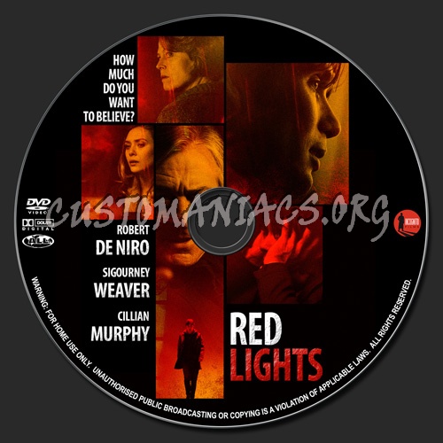 Red Lights dvd label