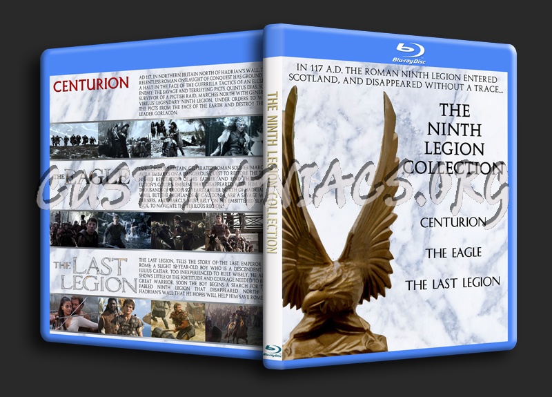 The Ninth Legion Collection (Centurion, The Eagle, The Last Legion) blu-ray cover